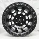 RIN 15X10 5-114.3 R1 SPORT QC1261 MATE BLACK ET-44 CB83.1