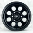 RIN 15X10 5-127 R1 SPORT QC812 MATE BLACK ET-44 CB83.1