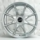 RIN 18X8 5-100 R1 SPORT SWOH04 SILVER ET38 CB73.1