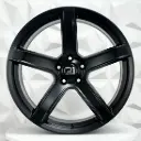 RIN 20X11.0 5-115 R1 SPORT FA608R MATE BLACK ET22 CB71.5